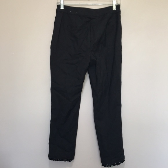 CHICO’S dangle sequin ankle pants black size 0 or Small - Picture 4 of 11